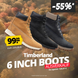 🥾 Timberland 6 Inch Boots für 99,99€