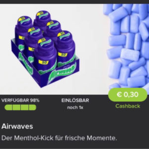 Airwaves für nur 29 Cent mit Marktguru