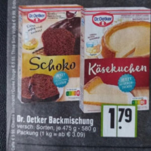 Dr. Oetker Käsekuchen für 0,99 Cent mit Marktguru