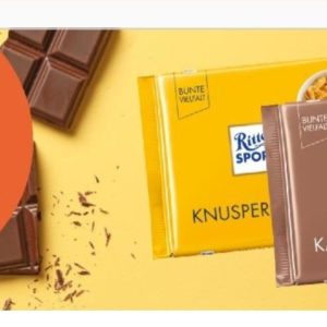 Ritter Sport Schokolade für 54 Cent bei Rewe (statt 0,99 €)