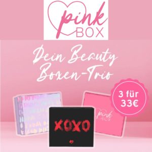 Pink Box: 3 Boxen für 33€