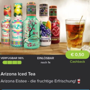 Arizona Iced Tea für nur 0,29€ mit Marktguru