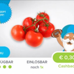 Tomaten Cashback Marktguru Payback und Smhaggle 2€ MEW