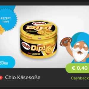 Chio Käsedip für nur 49 Cent mit Marktguru