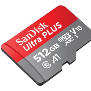 512GB SANDISK Ultra PLUS microSDXC + Adapter für 28,25€ (statt 34€)