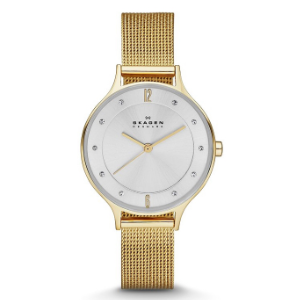 Damenuhr Skagen Anita in Gold für 67,52€ (statt 84€)