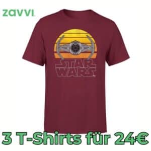 Zavvi: 3 T-Shirts für 24€ - Star Wars, Marvel, Pokémon &amp; mehr (zzgl. Versand)