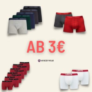 MYBODYWEAR: Boxershorts ab 3€ - Puma, HEAD, Jack &amp; Jones ...