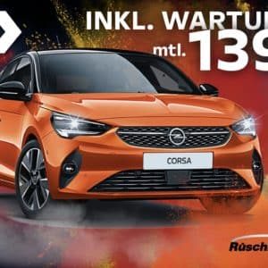 [Privat] Opel Corsa Edition 1.2 inkl. Wartung &amp; Verschleiss für eff. 161€ mtl.