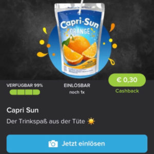 Capri Sun für 2,49€ mit Marktguru