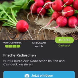 Frische Radieschen für 0,49€ mit Marktguru