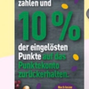 Marktkauf Rhein Ruhr Punkte einlösen, 10% zurückerhalten