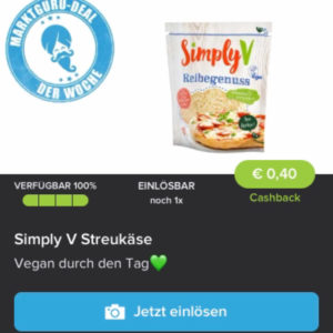 Marktguru Deal der Woche Simply V