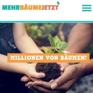 Mehr als 200.000 Bäume kostenlos *bundesweit*