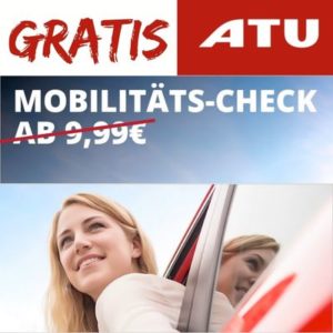 Basis Mobilitäts-Check bei ATU kostenlos mit ATU-Card