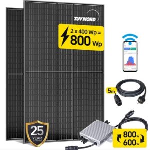 🔥 Bestpreis! ergofino SOL05 Balkonkraftwerk mit 800Watt für 539€ (statt 749€)