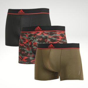 adidas Boxershorts Trunk 3er Pack in 2 Farben für 24,49€ (statt 35€)