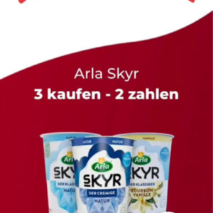 Arla Skyr 3 für 2