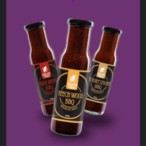 gratis große Flasche Dark Wook BBQ Sauce zu Bestellung bei mexicantears