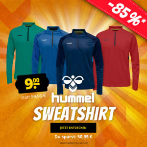 🏃‍♂️ hummel Tech Move Half Zip Herren Sweatshirt in 7 Farben für 9€ (statt 32€)