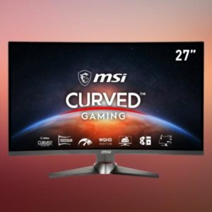 🖥️ MSI OPTIX G271CQPDE Curved WQHD Monitor (1ms Reaktionszeit, 165Hz) für 284,88€ (statt 356€)