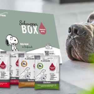 PLATINUM Hundenahrung Schnupperbox kostenfrei bestellen