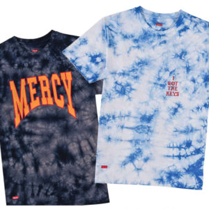 👕 Kreem Keys Tie Dye Tee Kurzarmshirt in Batik-Optik in 2 Farben für 13,90€ (statt 31€)