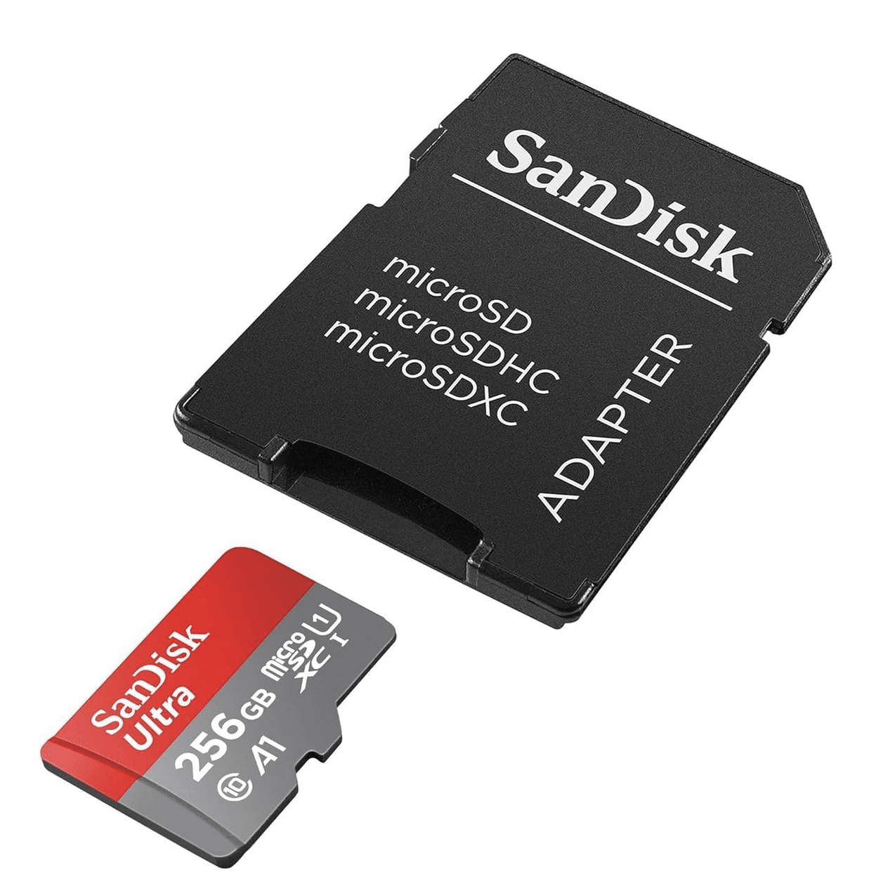 Thumbnail 💾 SanDisk Ultra A1 microSD mit 256GB für 15,99€ (statt 21€)