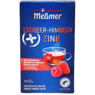 Meßmer Erdbeer-Himbeer-Tee