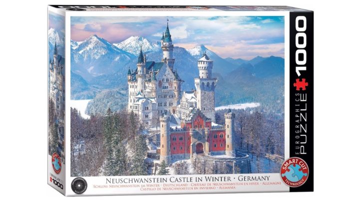 Puzzle Eurographics Schloss Neuschwanstein Winter