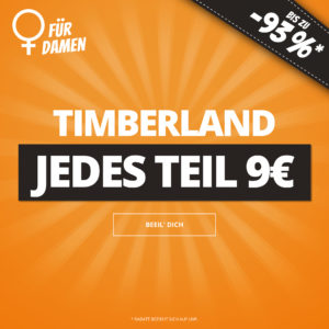 Timberland Fixpreis-Sale 💁‍♀️ jedes Teil nur für 9€ zzgl. Versand (gilt auf Damen-Bekleidung)