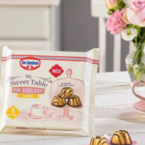 1€ Rabatt auf My Sweet Table von Dr. Oetker