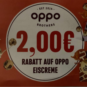 2€ Rabatt auf 1 Packung Oppo Eiscreme Eis Kaufland