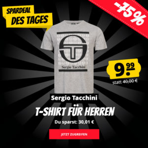 Sergio Tacchini Fiume Herren T-Shirt für 9,99€ (statt 25€)