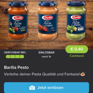 Pesto für 1,60€ mit Marktguru