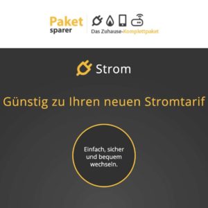 ⚡️ Paketsparer Stromtarif zum Bestpreis in einigen Regionen (z.B. in Köln)