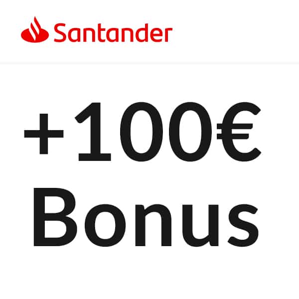 Thumbnail 💥 Kostenloses Girokonto: 100€ Bonus für Santander BestGiro