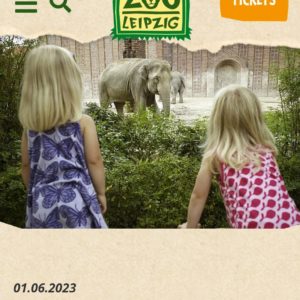 Freier Eintritt am 01.06.2023 am Kindertag im Leipziger Zoo für Kinder bis 16 Jahre