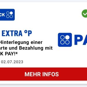 350 Punkte für die Bezahlung mit Payback Pay