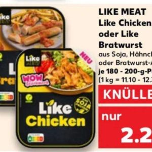 LIKE MEAT Chicken für 1,22€ bei Kaufland