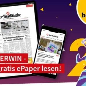 ePaper der Neue Westfälischen (NW) 25 Tage kostenlos lesen-selbstkündigend-