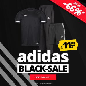 🖤 adidas Black Sale: bis zu 66% Rabatt auf Schuhe, Shorts uvm.