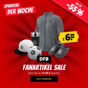 ⚽ DFB Fanartikel Sale ab 6,99€