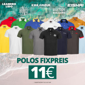 👕 Polos Fixpreis-Sale bei Sportspar - versch. Polo-Shirts für nur 11 € (zzgl. Versand | ab 50€ ohne Versand)