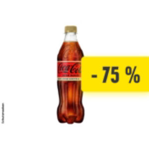 75% Rabatt auf Coca-Cola Zero Zero bei Edeka 56068 App