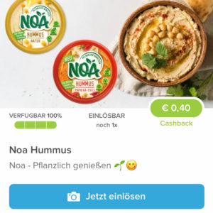 Noa Hummus für 1,39€ mit Marktguru