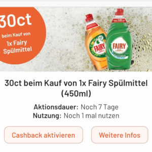 Fairy für 0,99€ mit Smhaggle