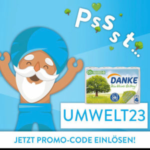 Promo Code bei Marktguru UMWELT23 DANKE Küchenrolle