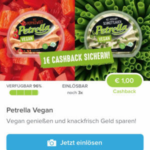 Petrella Vegan für 0,99€ mit Marktguru