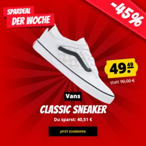 Vans Rowley Classic Sneaker für 49,49€ (statt 55€)